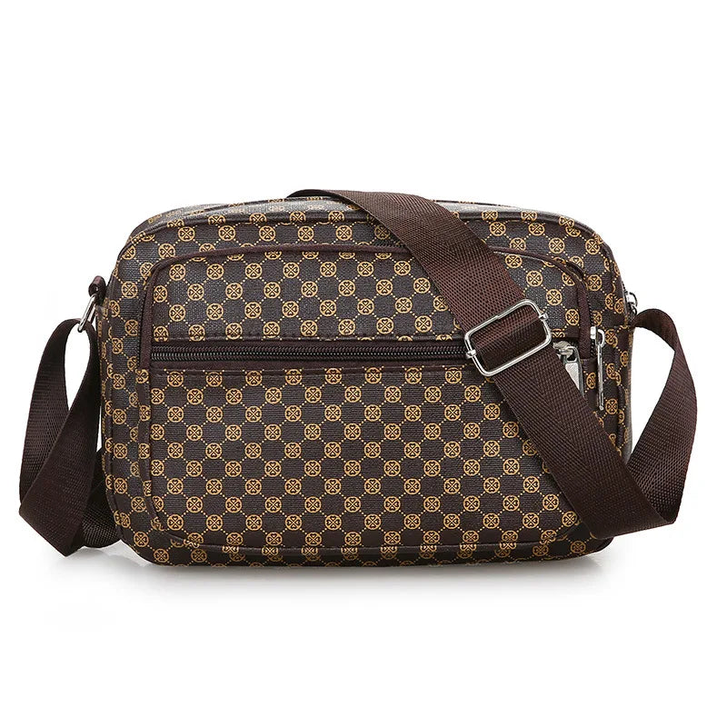 Lady Letter Pattern Shoulder Bag Women Chain Crossbodybag