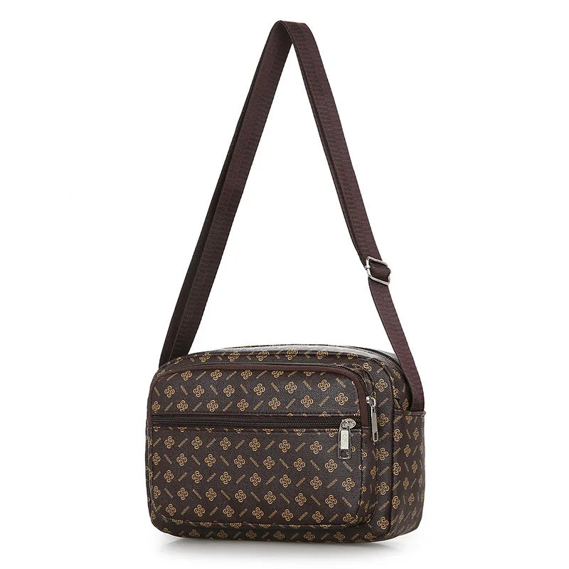 Lady Letter Pattern Shoulder Bag Women Chain Crossbodybag