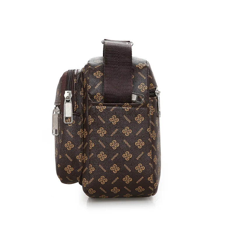 Lady Letter Pattern Shoulder Bag Women Chain Crossbodybag