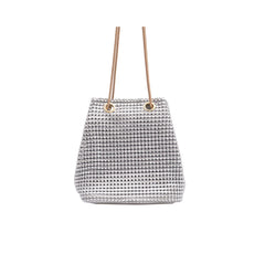 Rhinestone Chain Shoulder Bag Large Capacity