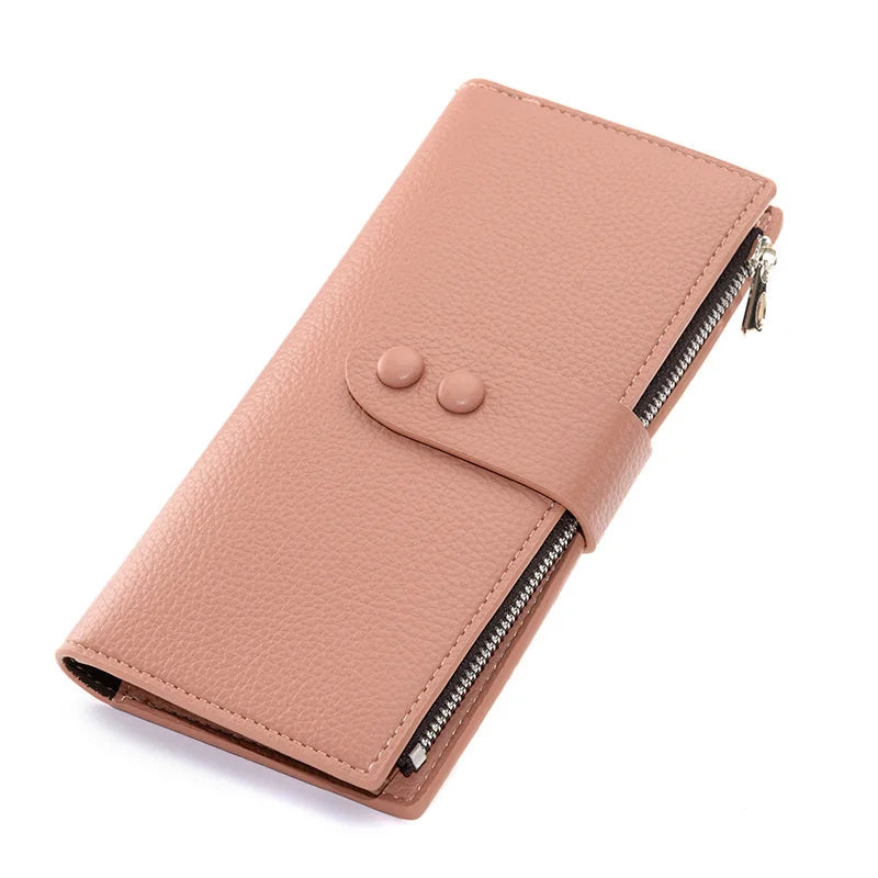 Women's Long Wallet Coin Purse Banknote Pocket Card Holder