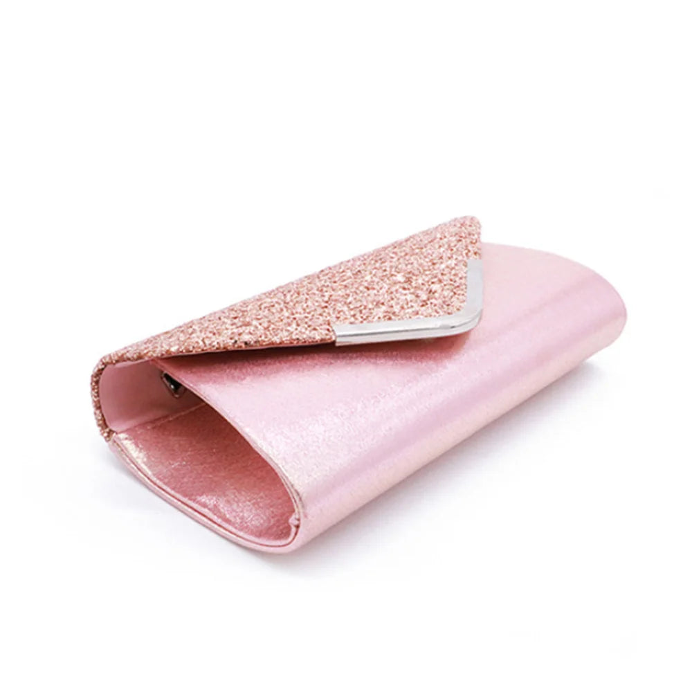 Lady Wedding Clutches Handbags Chain Shoulder Bling Bags