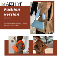 Lady Winter Shoulderbag Women Autumn Winter PU Leather Soft Plush Handle