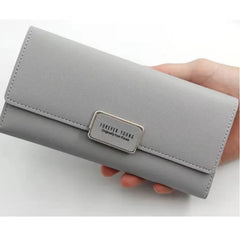 Lady Multi-slot Zip Purse Wallet Handbag Women Wallet PU
