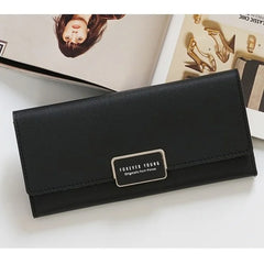 Lady Multi-slot Zip Purse Wallet Handbag Women Wallet PU