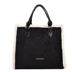 Lamb Wool Crossbody Bag Women's Casual Handbag