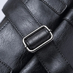 15.6 inch Laptop Bag Sleeve Case Men Handbag PU Leather Briefcase