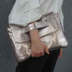 Women's PU Leather Laptop Bag Crossbody Shoulder Messenger Clutches