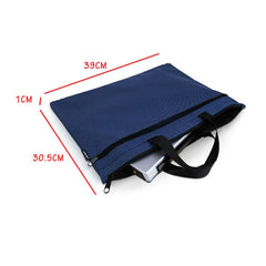Canvas Office Briefcase Business Bag for Men Women