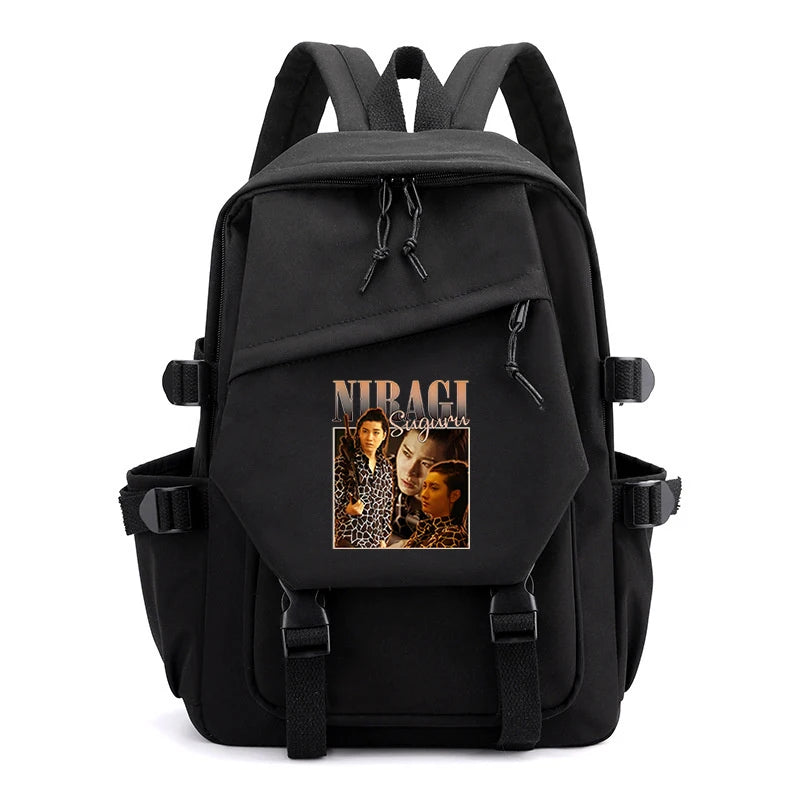 Alice In Borderland Laptop Rucksack Travel Backpack