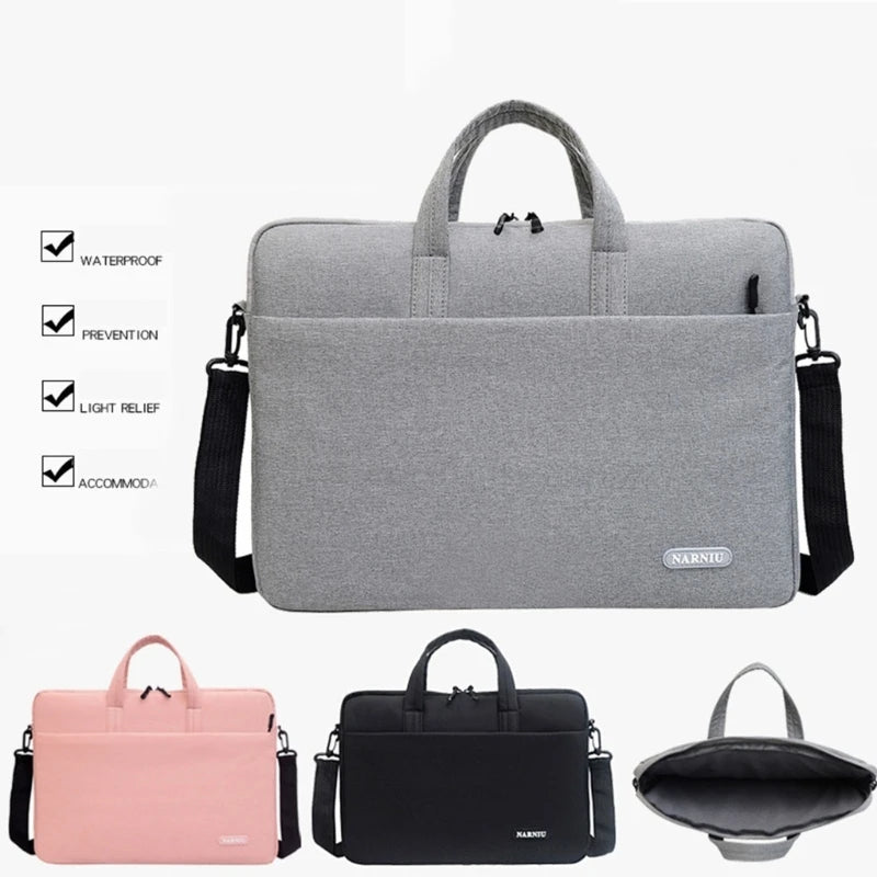 Laptop Shoulder Bag Briefcase for 13/14/15.6in Tablet Sleeve