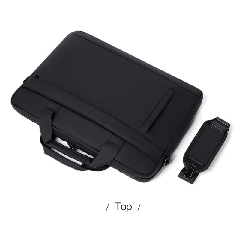 15.6in Laptop Sleeve Shoulder Bag Business Handbag