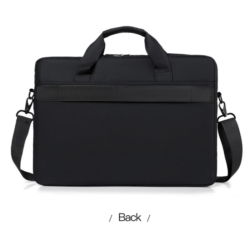 15.6in Laptop Sleeve Shoulder Bag Business Handbag