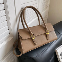 PU Leather Shoulder Bags Western Style Handbags For Women