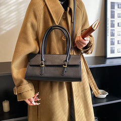 PU Leather Shoulder Bags Western Style Handbags For Women