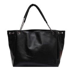Large Women's Shoulder Bag Casual Tote Bag Pu Leather Crossbody