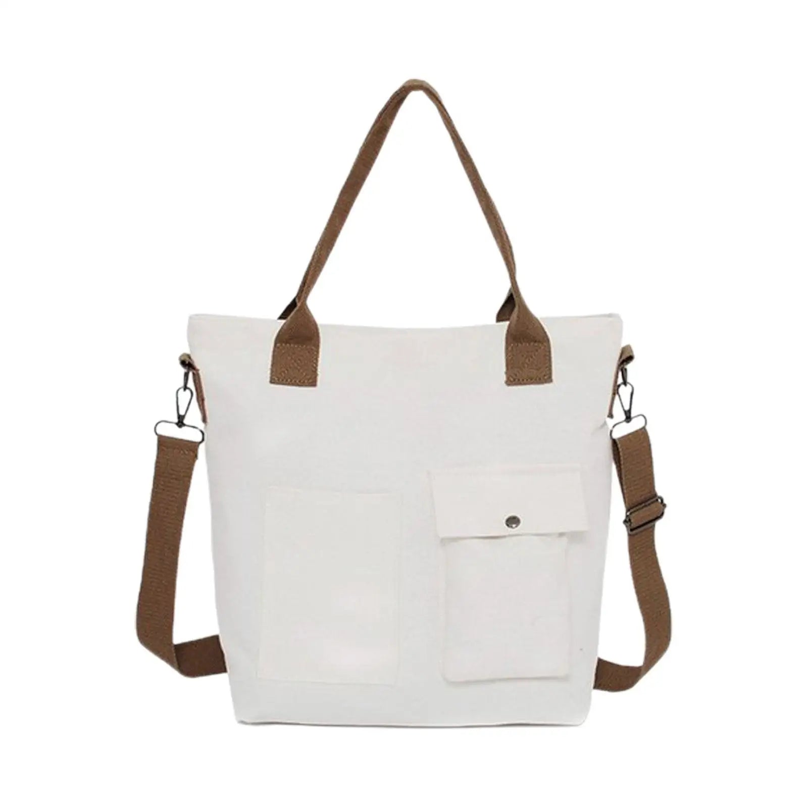 Canvas Handbag Vintage Large Capacity Multi-Pocket Cross