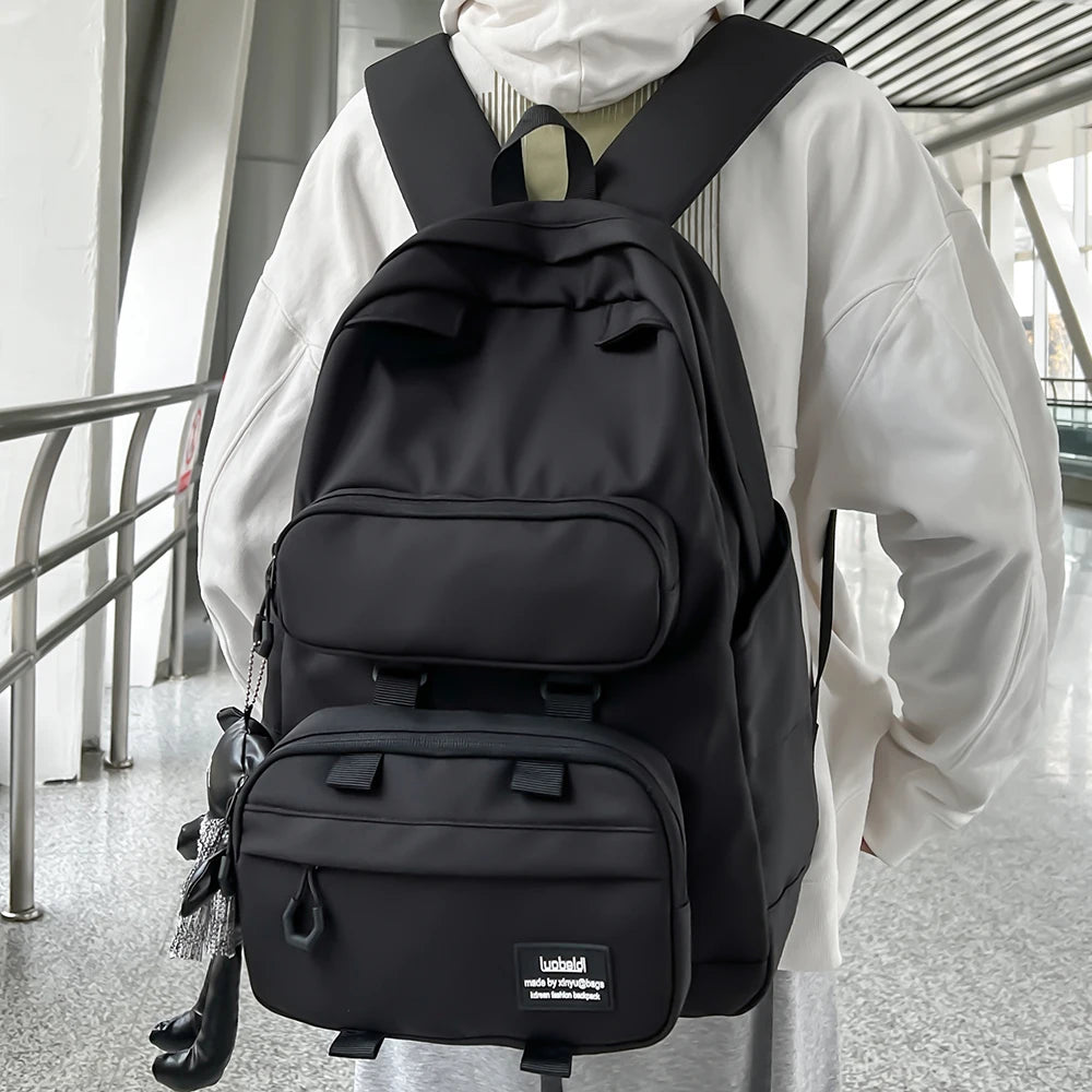 Large Capacity Laptop Backpack 15.6 Oxford High School Bags Teen College Student