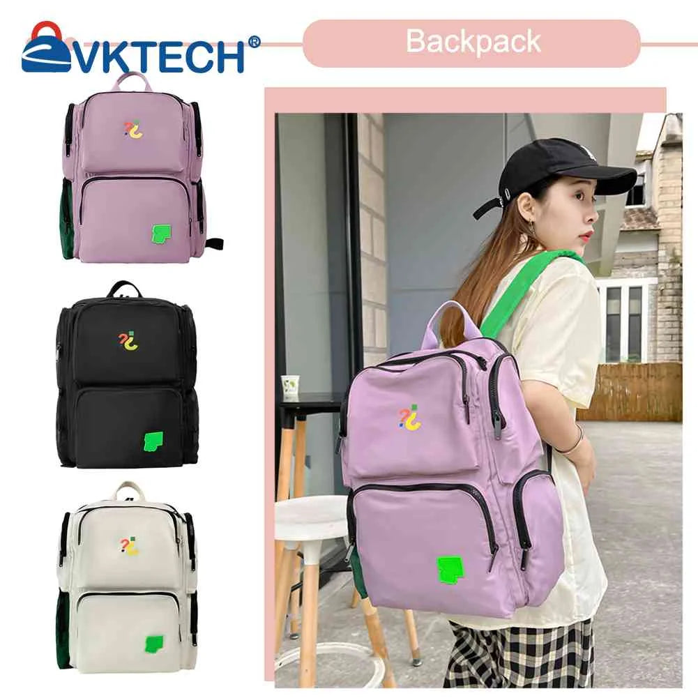 Large Capacity Backpack School Bag Multi-pocket Student College Book Bag