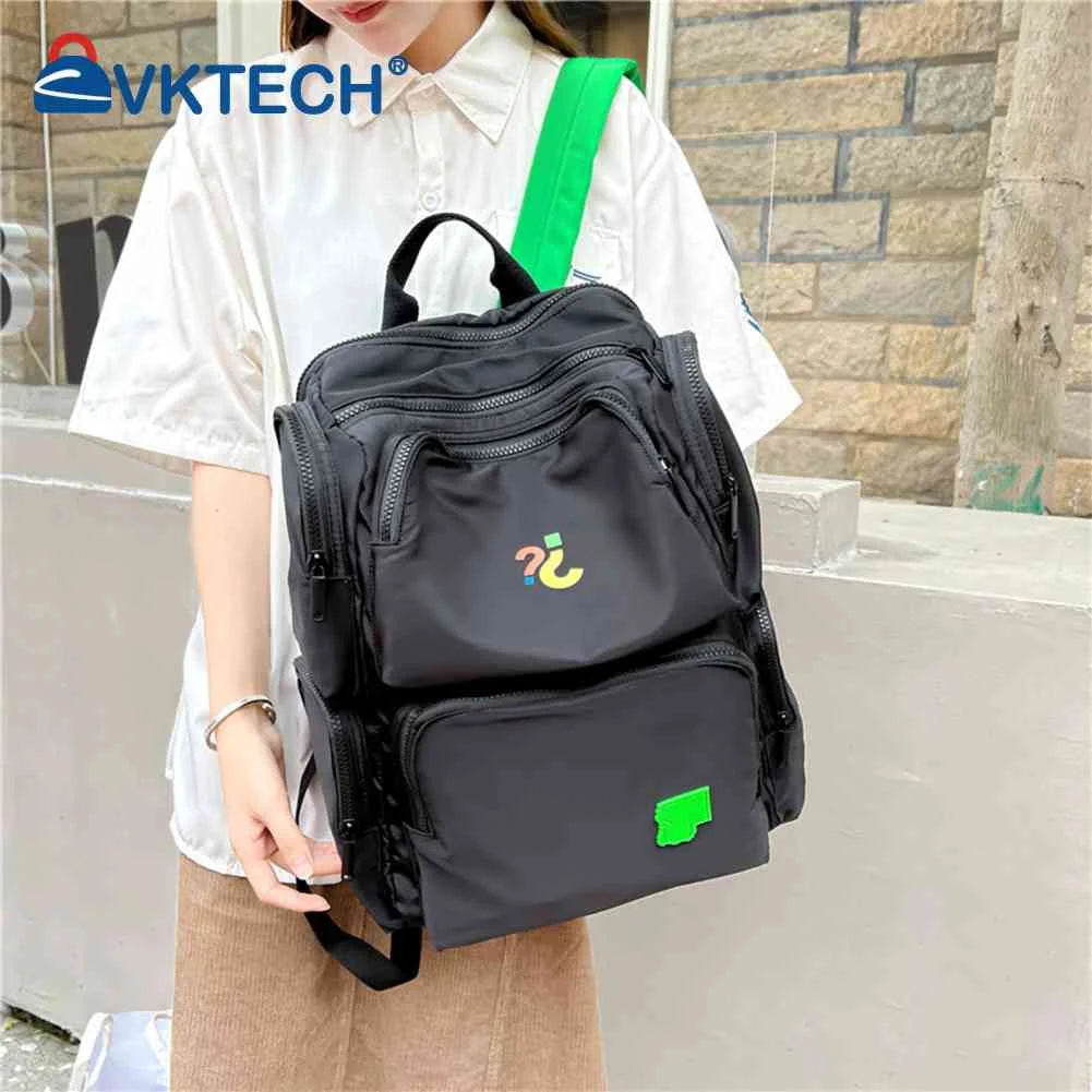 Large Capacity Backpack School Bag Multi-pocket Student College Book Bag