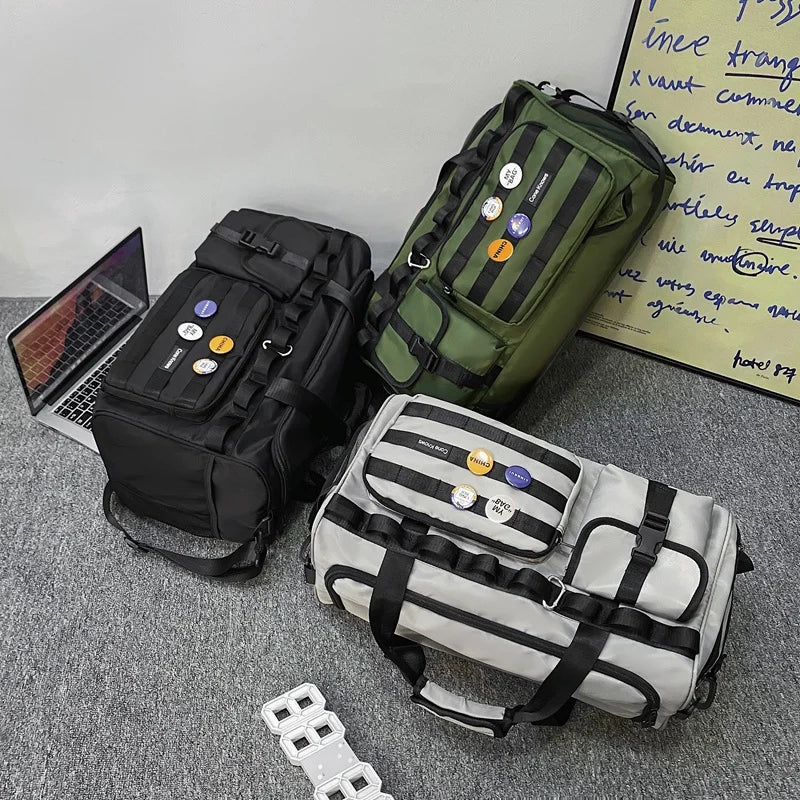 Large Capacity Backpack Travel Bag for Women Men Weekend Handbag