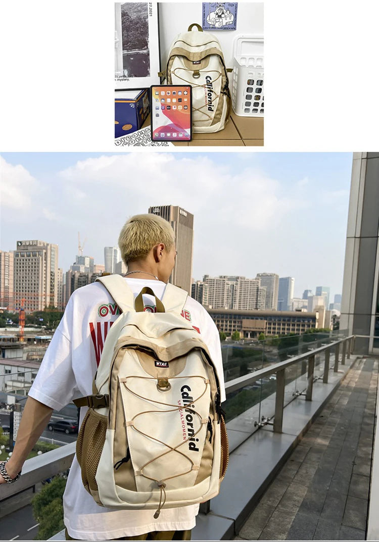 Large Capacity Tactical Backpack Waterproof School Bag for Teenagers