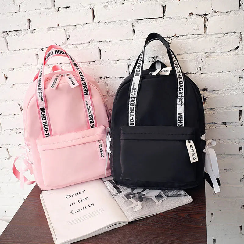 Large Capacity Backpacks Women Preppy School Bags For Teenagers Female