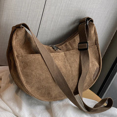 Large Capacity Women's Shoulder Bag for College Students