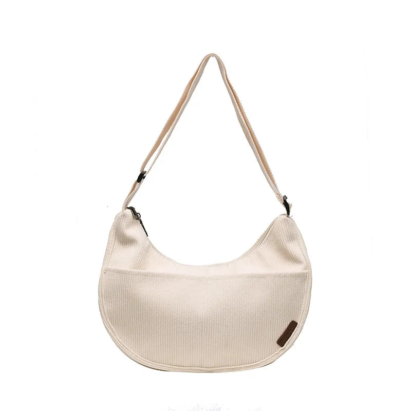 Large Capacity Women's Shoulder Bag for College Students