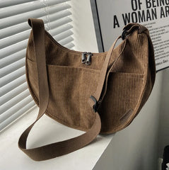 Large Capacity Women's Shoulder Bag for College Students