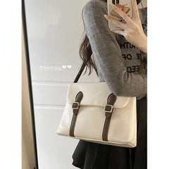 Large Capacity Messenger Bag for Students Women