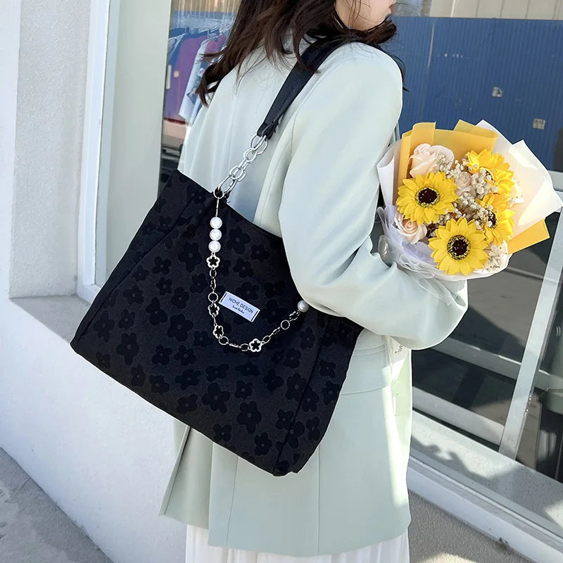 Large Capacity Crossbody Bag for Women, Students, Commute - Shoulder Tote