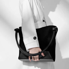 Large Capacity Shoulder Bags Retro Corduroy Totes Daily Shopping Handbags