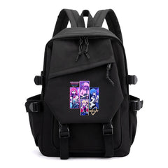 Large Capacity Bocchi The Rock Anime School Bag Female Camping Bag