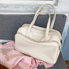 Large Capacity Women Shoulder Bags PU Leather Handbags