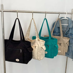 Large Capacity Canvas Bag for Women and College Students Tote