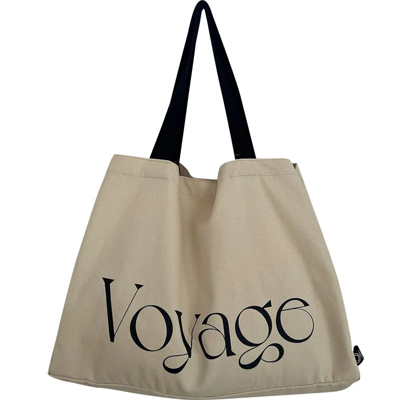 Canvas Student All Season Handbag Tote Portable