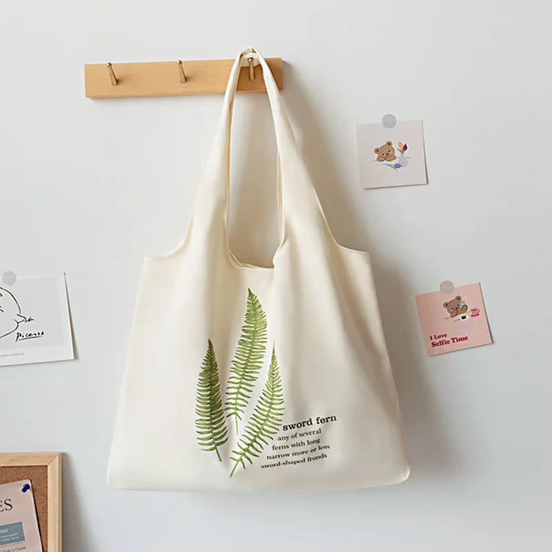 Large Canvas Tote Bag for Women Handbag Shopper Shoulder Bag