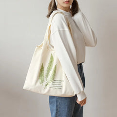 Large Canvas Tote Bag for Women Handbag Shopper Shoulder Bag