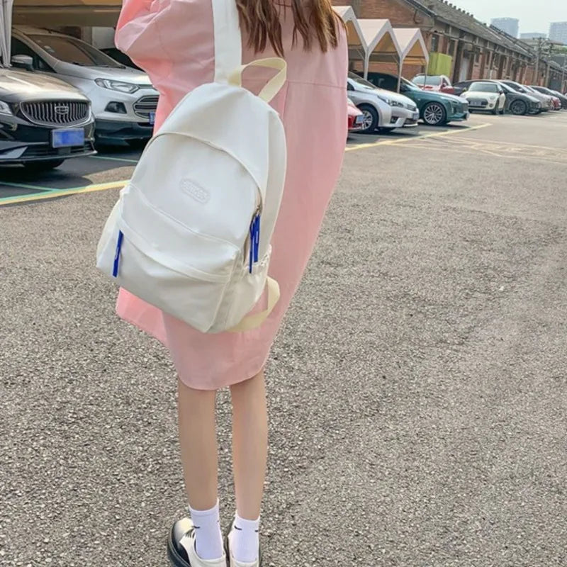 Large Capacity Women's Backpack Summer Waterproof Travel Bags Youth Schoolbag