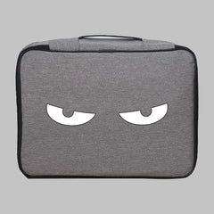 Large Capacity Document Organizer Bags Chest Print Home Travel Storage
