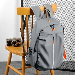 Large Capacity Durable Laptop Backpack with USB Charging Port and Earbuds Port