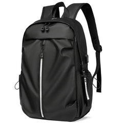Large Capacity Durable Laptop Backpack with USB Charging Port and Earbuds Port