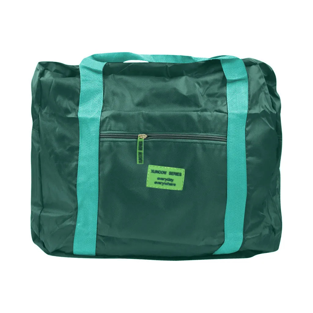 Large Capacity Travel Duffle Bag Polyester Solid Carry On Luggage Overnight HOT