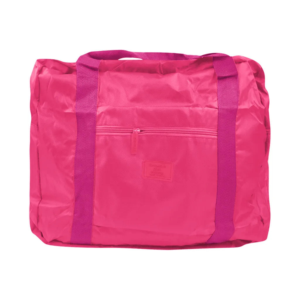 Large Capacity Travel Duffle Bag Polyester Solid Carry On Luggage Overnight HOT