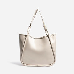 Vintage PU Leather Women's Shoulder Bag Large Capacity