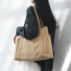 Large Capacity Canvas Tote Bag Handbag for Women