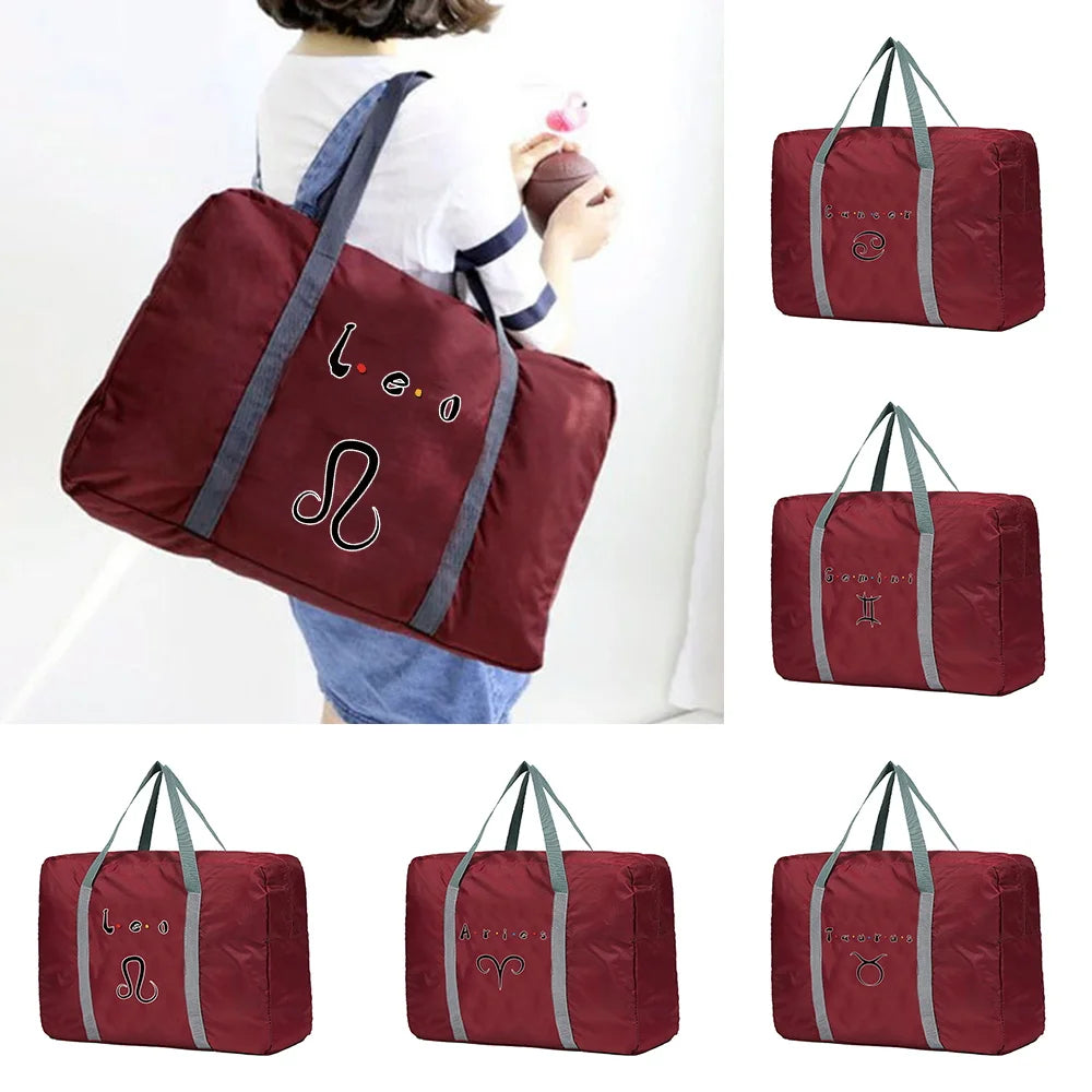 Large Capacity Foldable Travel Bag Clothes Organizers Constellation P
