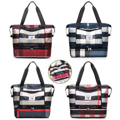 Large Capacity Foldable Travel Bag Dry Wet Separated Bag Lightweight