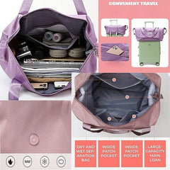 Large Capacity Folding Travel Bag Portable Lightweight Waterproof Bag